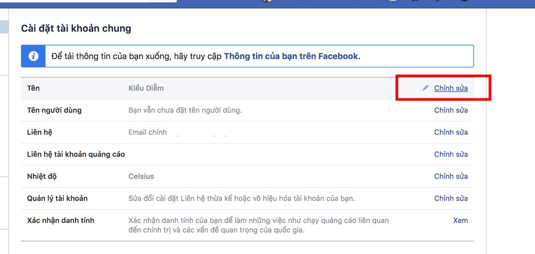 Yêu cầu đặt tên Facebook hợp lệ như thế nào?