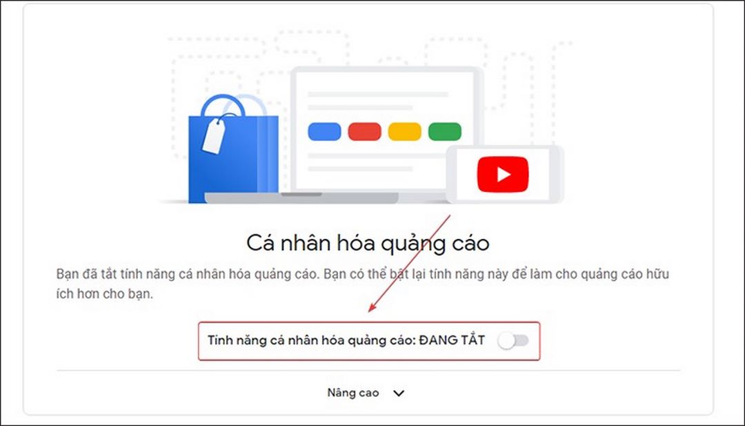 Tắt quảng cáo trên điện thoại giúp loại bỏ việc lộ dữ liệu cá nhân