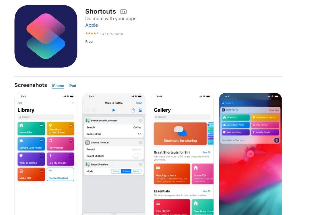 Tải video Tiktok không logo trên iPhone bằng Shortcuts