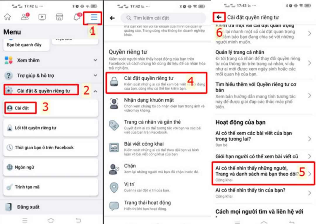 Hướng dẫn bật nút theo dõi trang cá nhân Facebook trên máy tính, PC