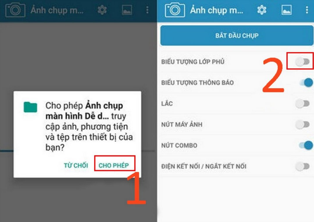 Cách chụp màn hình điện thoại bằng ứng dụng Screenshot Easy