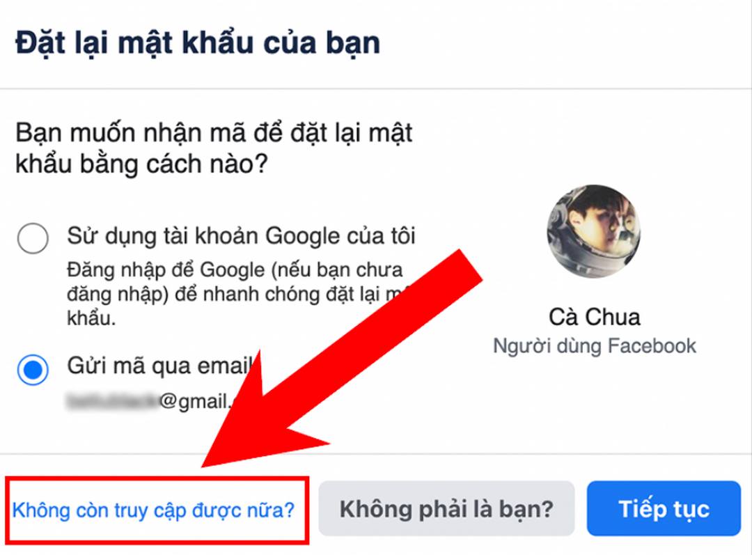 Các cách lấy lại mật khẩu Facebook không cần email, số điện thoại