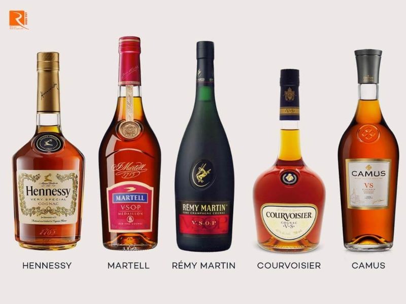 Những chai cognac được ủ trong thời gian dài